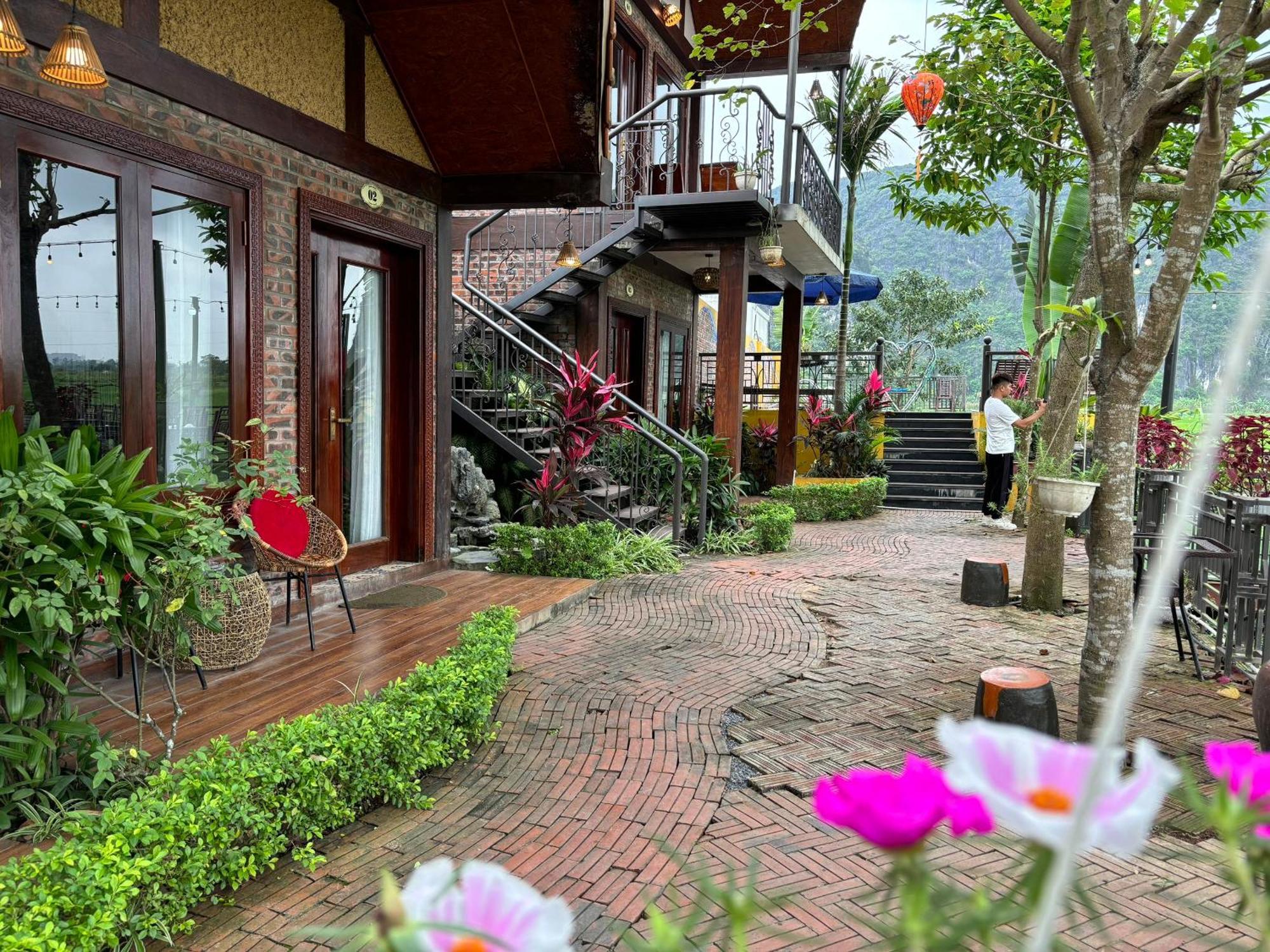 닌빈 Papaya Bungalow & Rice Fields 아파트 외부 사진