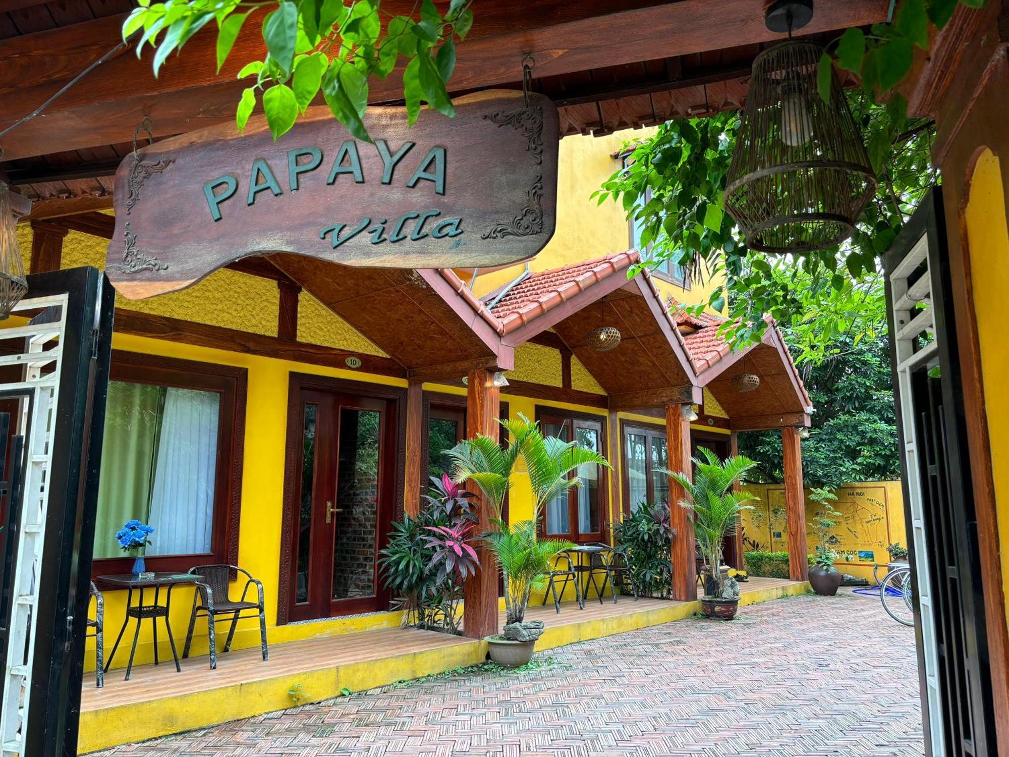 닌빈 Papaya Bungalow & Rice Fields 아파트 외부 사진