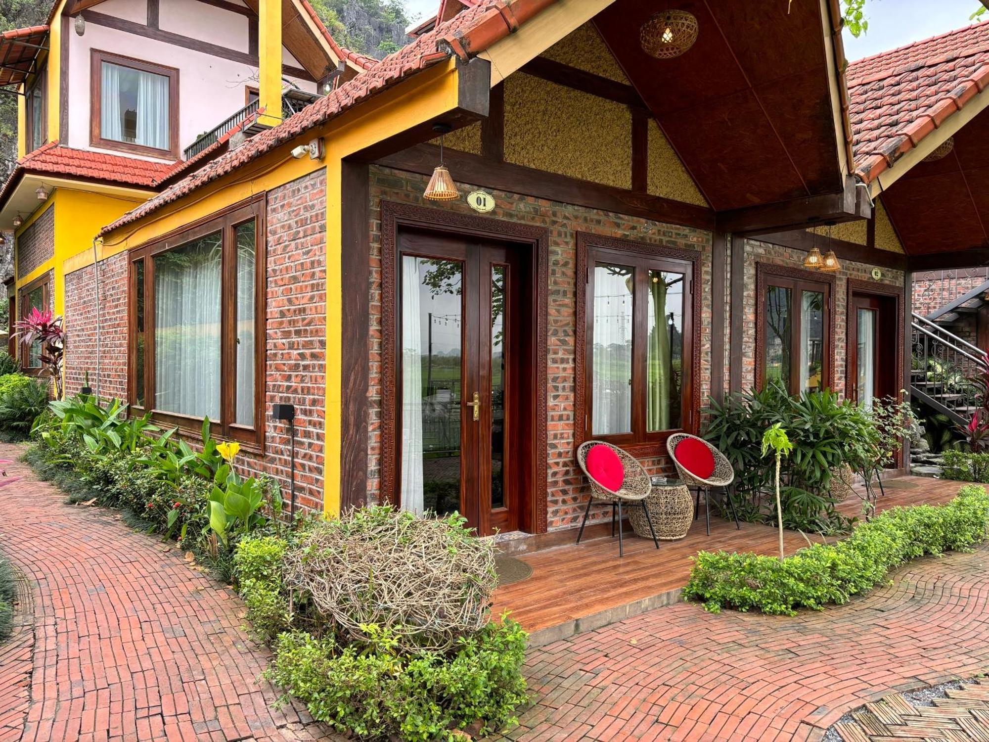 닌빈 Papaya Bungalow & Rice Fields 아파트 외부 사진
