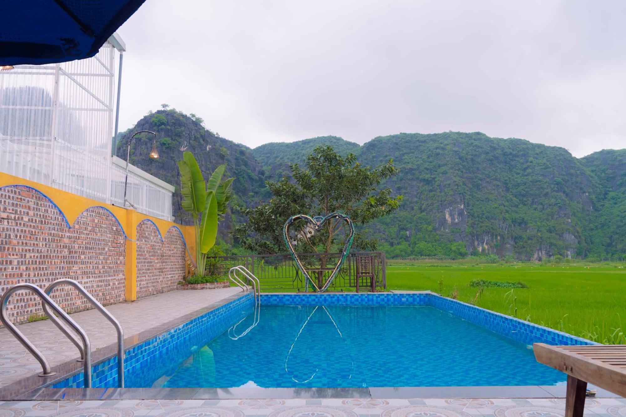 닌빈 Papaya Bungalow & Rice Fields 아파트 외부 사진